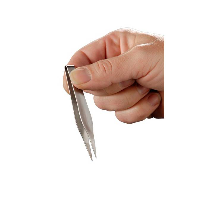 [HD0210] PINCET RVS 9CM NIET STERIEL